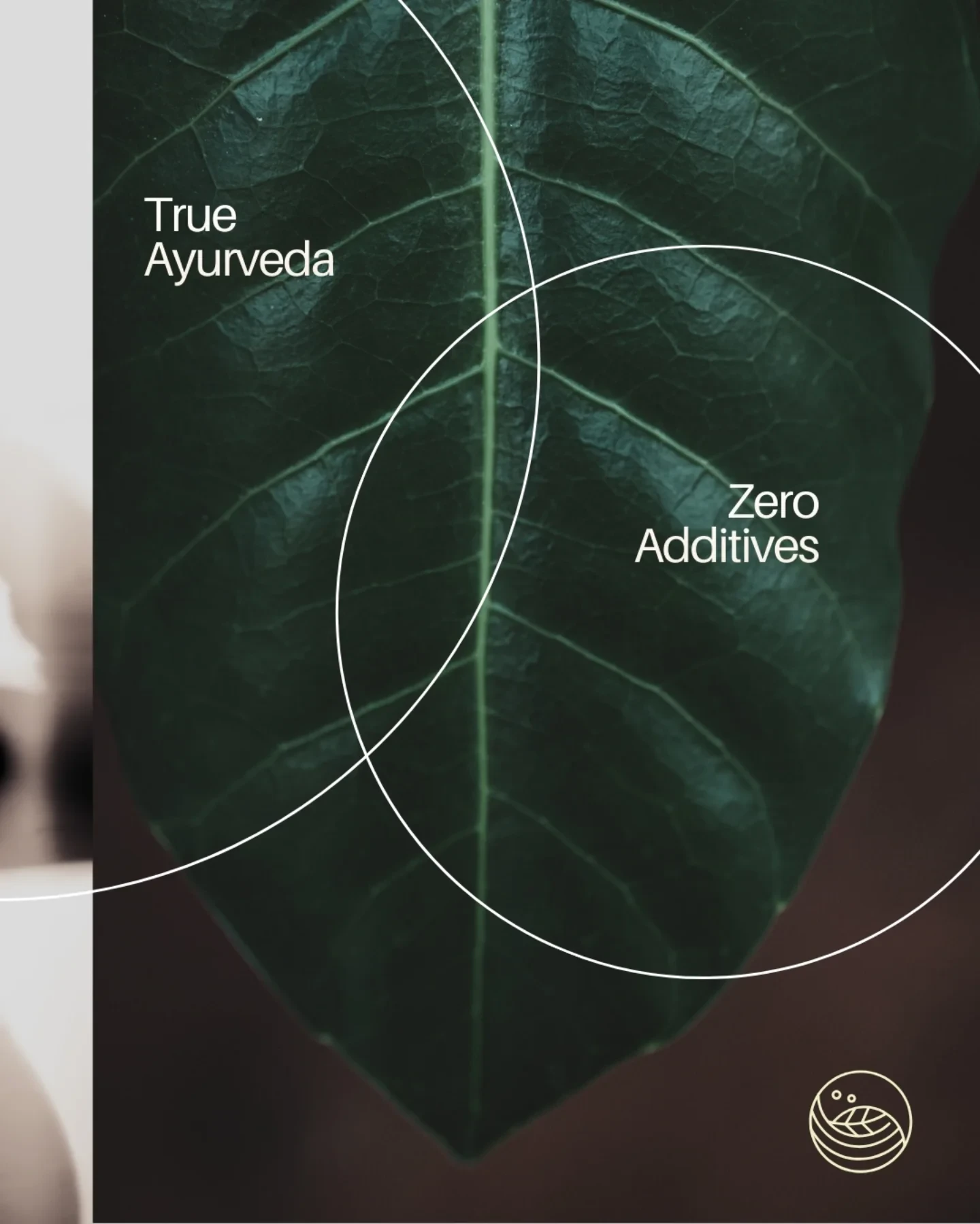 Sattvāra social post about the brand and its Ayurvedic approach.