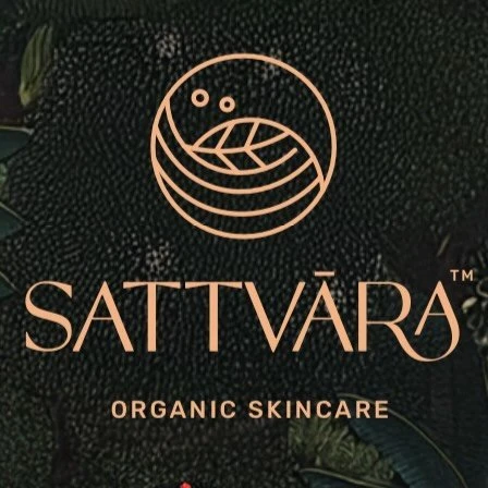 SATTVĀRA — Organic Skincare logo.